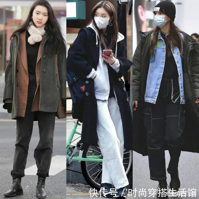 街拍 没想到韩国女生真会穿,每一组造型都很有看点,简直就是时尚大片