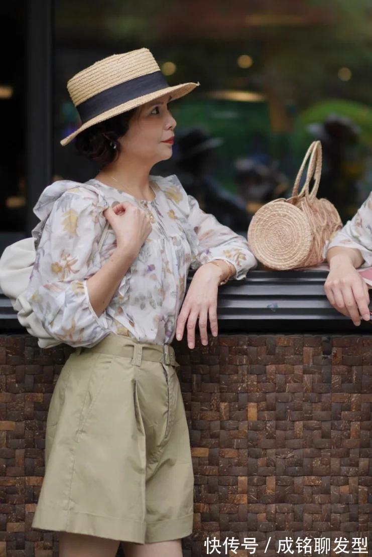 岁月|岁月不败美人，大龄女性的“法式风”穿搭，每一套都优雅都精致