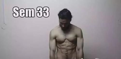 记录照|8个月，这个小伙用35张记录照告诉你，健身能带给身材多大改变