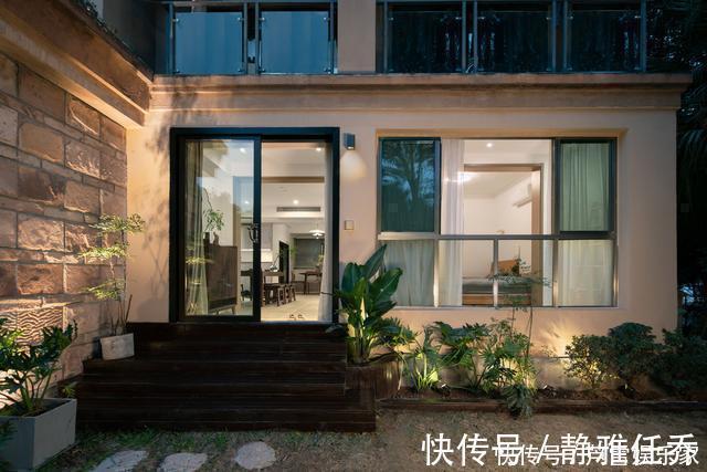 庭院|取消客厅三件套,只摆一张大长桌,79㎡的家简洁质朴,太满意了