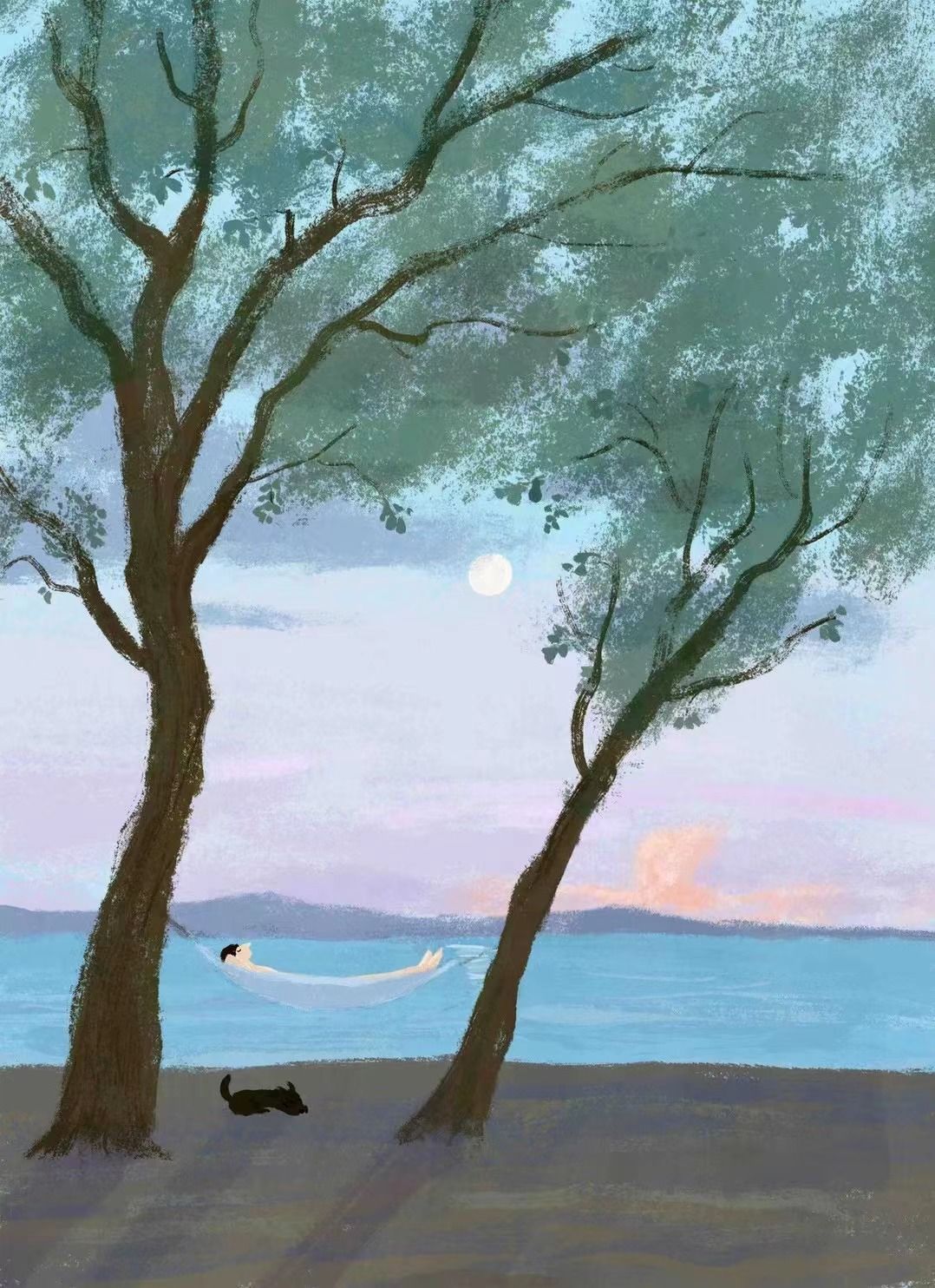 卤猫@把画印上联合国邮票，中国85后笔下的四季“活”了