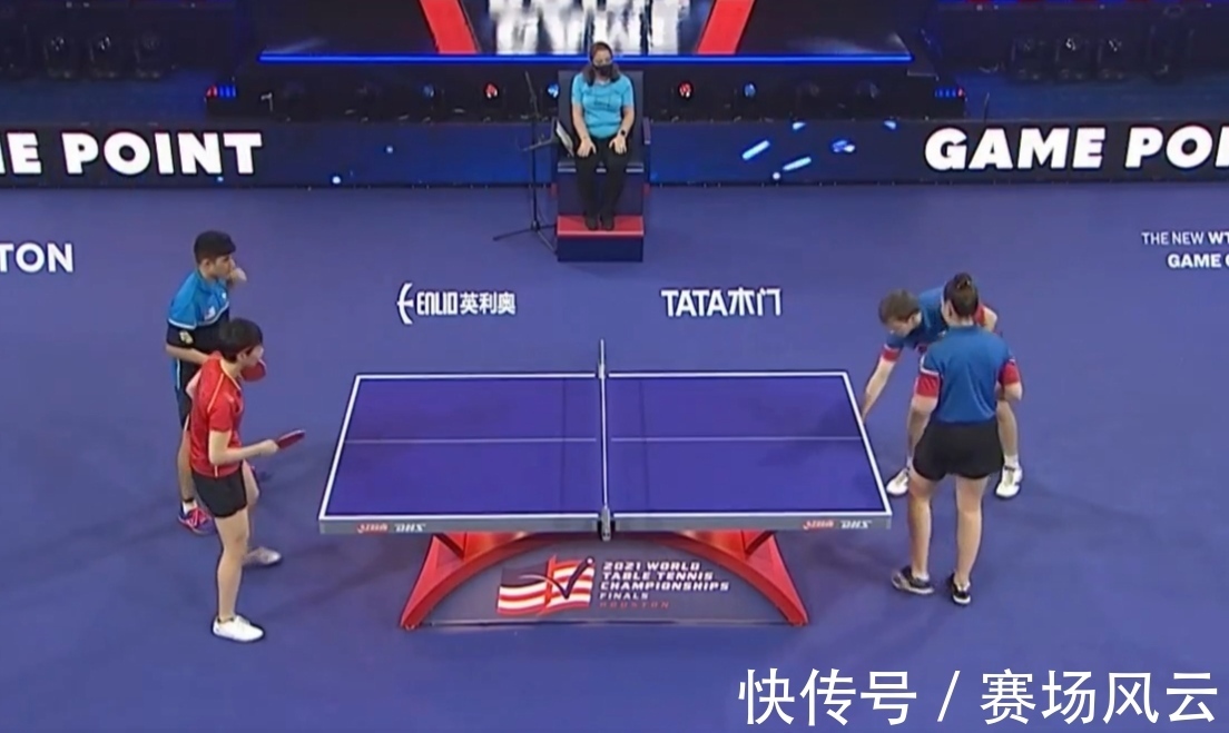 比分|开门红!王曼昱/卡纳克3-0获胜晋级混双32强,单局打出19-17