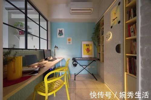 二居室|56平的小户型二居室,把餐厨结合,次卧还藏了起来