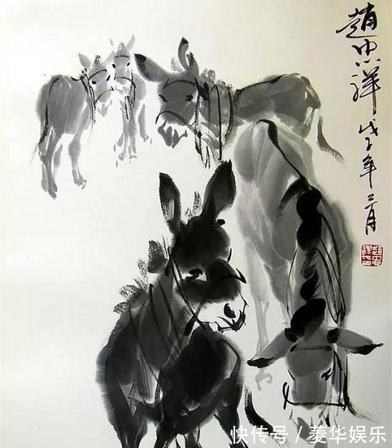 艺术品&赵忠祥师承黄胄,生前书画卖几十万,如今却没人要,水平到底如何