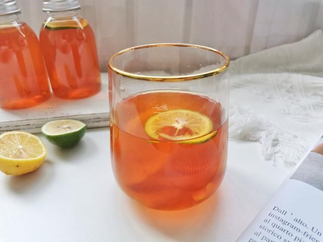 食材|自制夏日饮品，简单又好喝，3种食材煮一煮就可以，清热解暑