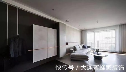 高级|极简黑白灰的高级感的家庭装修