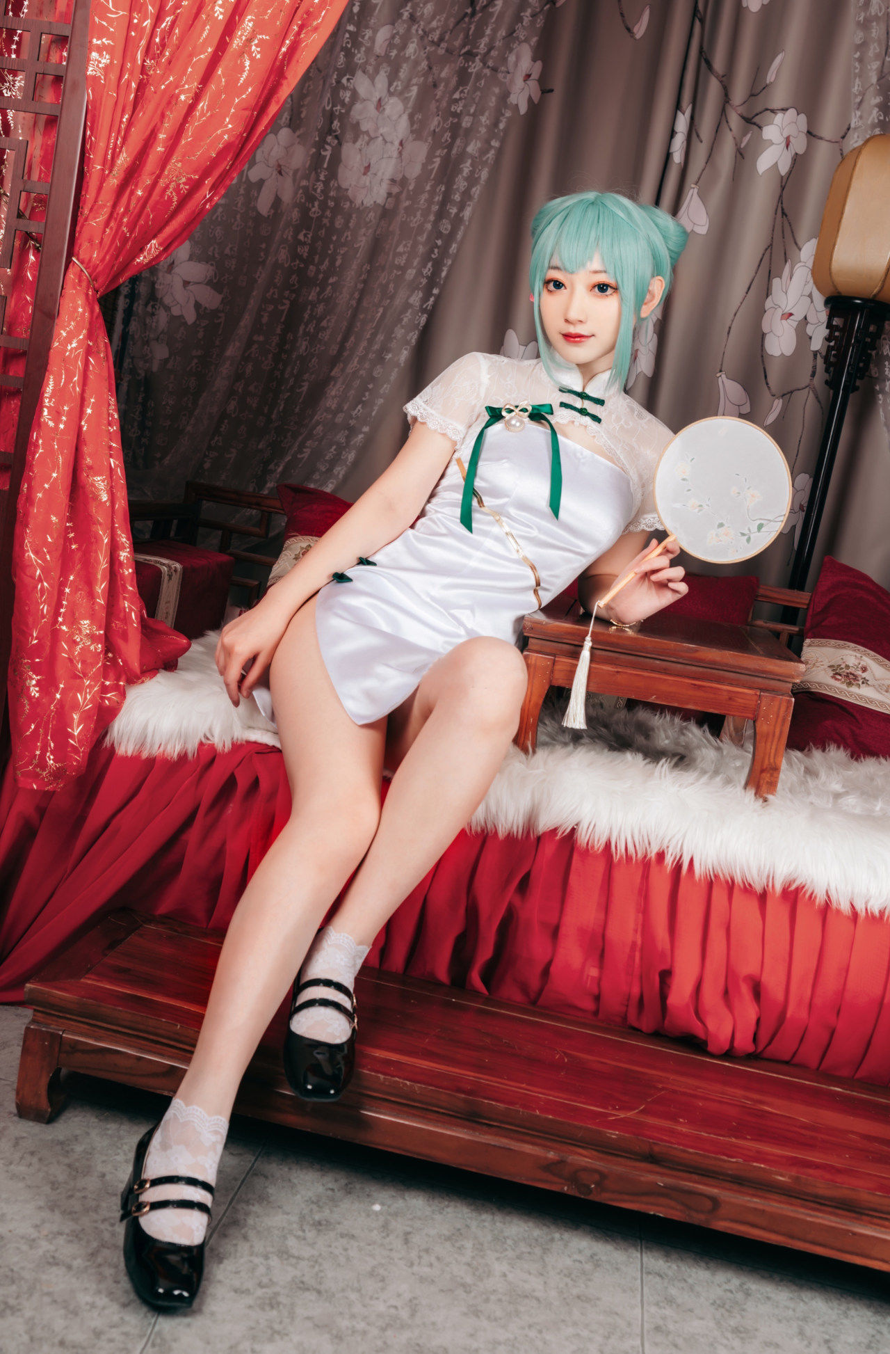 cospl初音韶华cosplay