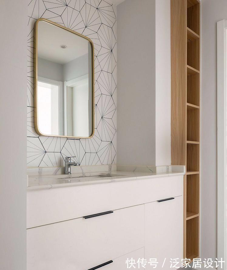 客餐厅|122㎡现代北欧风，卡座餐厅+窗边吧台的设计，让家更有情调！