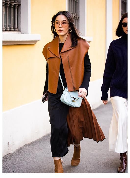 穿搭|专属于秋天的色彩,焦糖色真是美得不像话,不挑皮还有气场