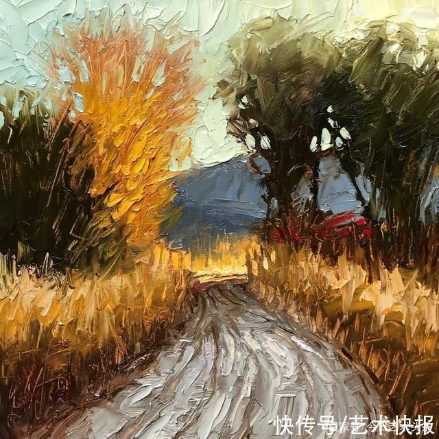 杰夫科克伦$美国艺术家杰夫科克伦风景油画作品欣赏