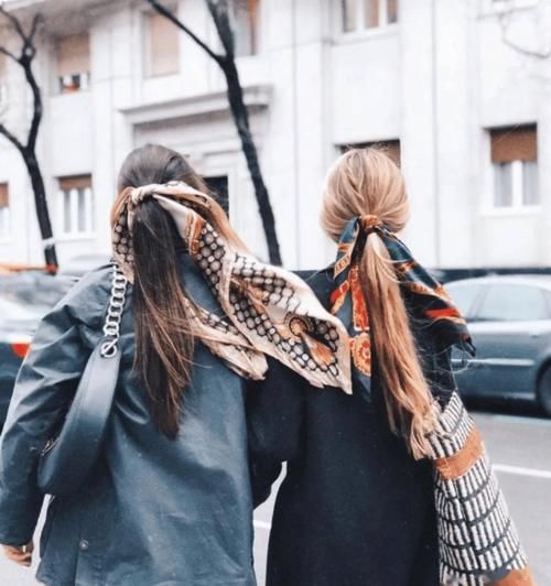 一条丝巾的5种“时髦系法”，让你时髦显瘦不撞衫！