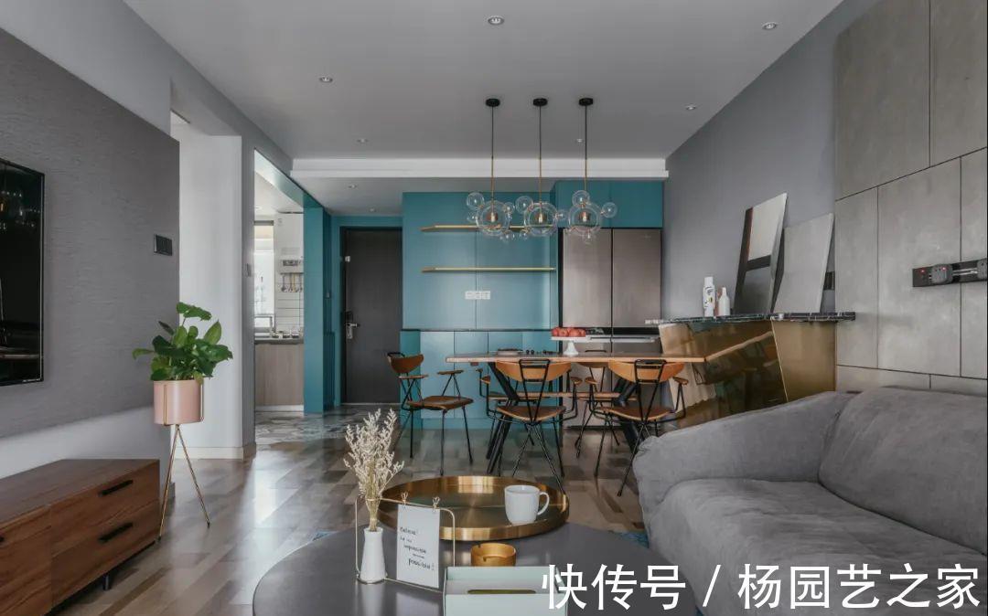 空间|89㎡现代风小户型,轻奢又不浮夸,优雅中又透露着复古!