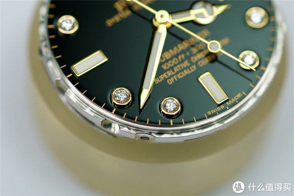 刻度 钻石恒久远——劳力士1166138Di间金潜航者