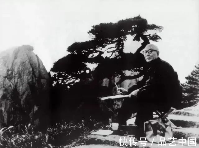 黄山烟云!李可染:宁可画慢,不要画快