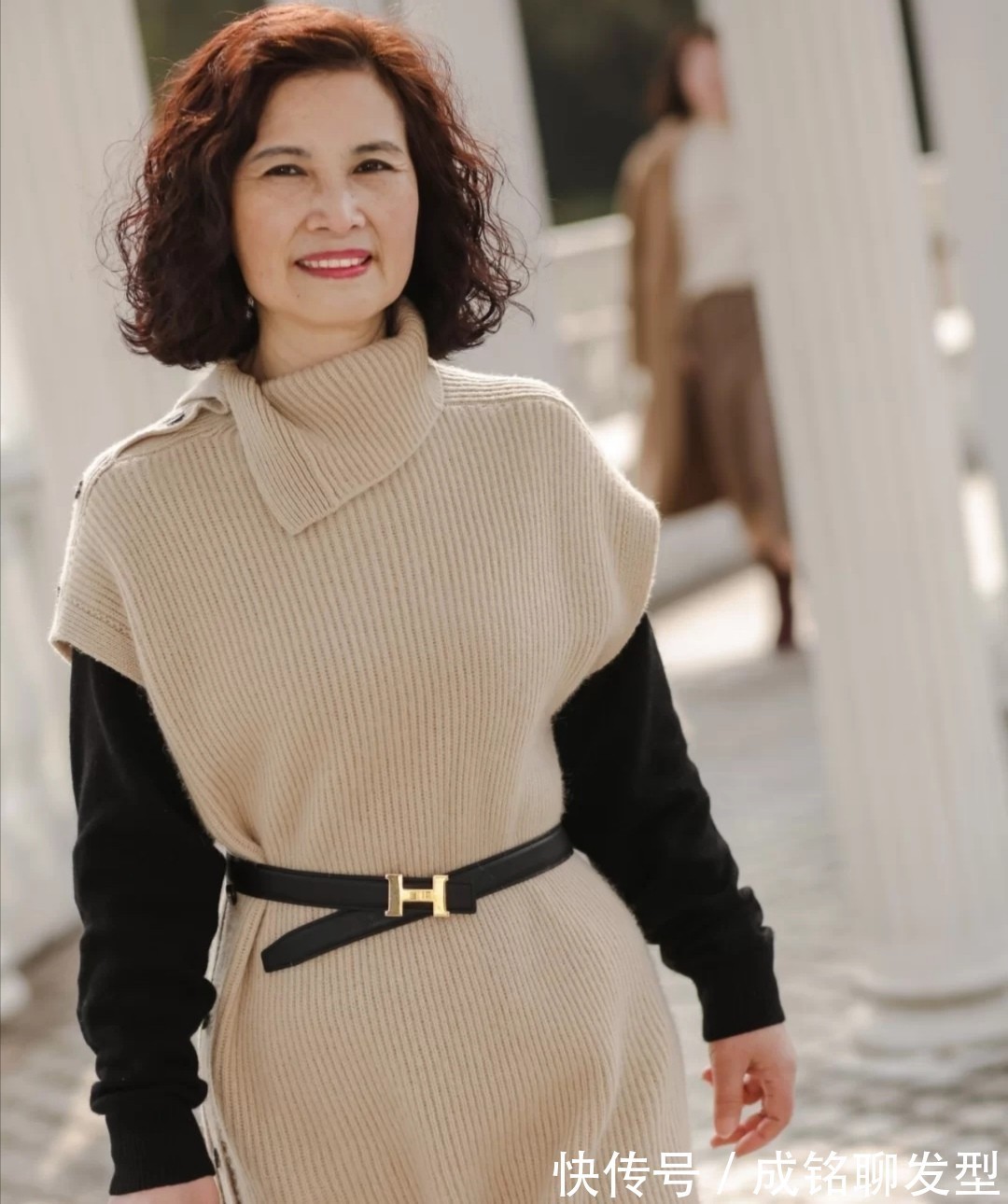 印花|身材一般的中年女人,这几大穿衣雷区最好别触碰,显胖又没气质