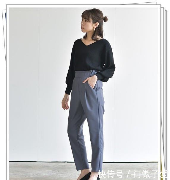 穿着漂亮的裤子去上班!15种日系裤装通勤办公穿搭推荐