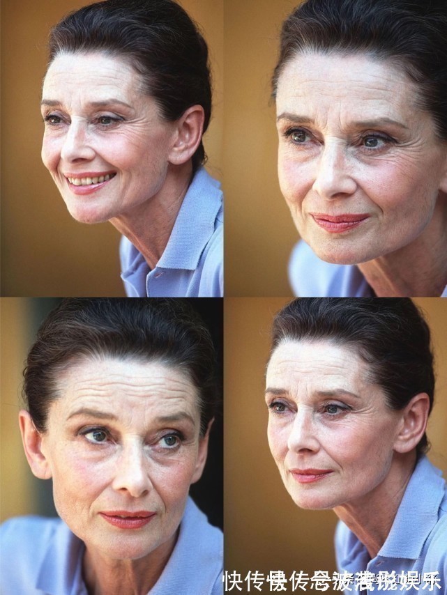 赫本风 有一种时髦,叫迟暮之年的赫本,63岁老态爬满皱纹也贤淑清丽