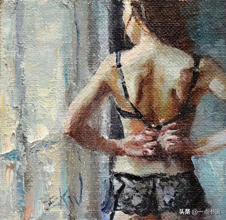 宁静|这组油画，美轮美奂，光影掌握得真好