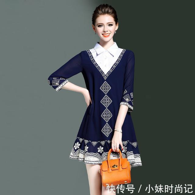 连衣裙 据说今年职业女性这样穿更好看,知性干练,上司更信任你了