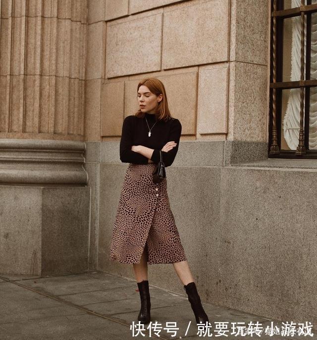 不要乱穿基础款,通过“针织衫+半裙”解析细节,每条都是重点