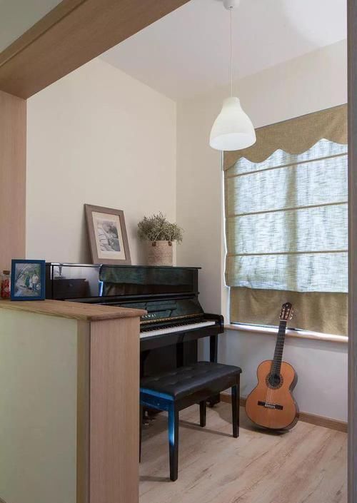 原木风|120㎡简约原木风,青梅竹马小夫妻温馨的家