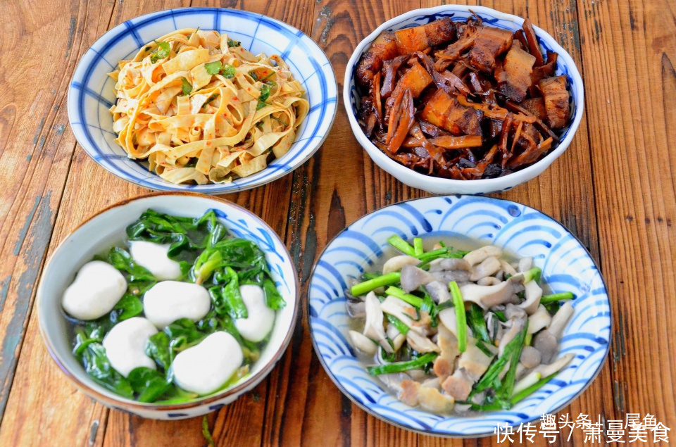 我家周末晚餐三菜一汤,道道又香又好吃,做法简单,适合上班族