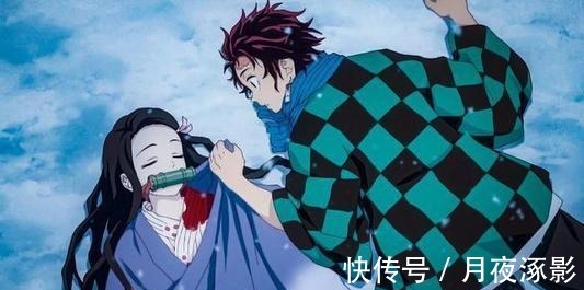 祢豆子|鬼灭之刃灶门兄妹展现感人亲情,祢豆子压制鬼的本性实属幸运