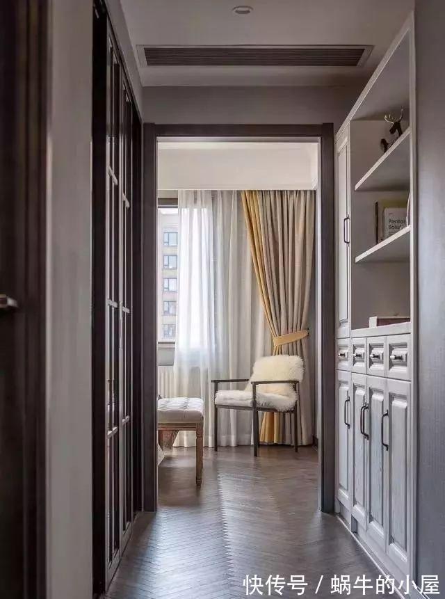 美式|140平美式三居，老公坚持阳台装折叠门、设吧台，太漂亮实用了