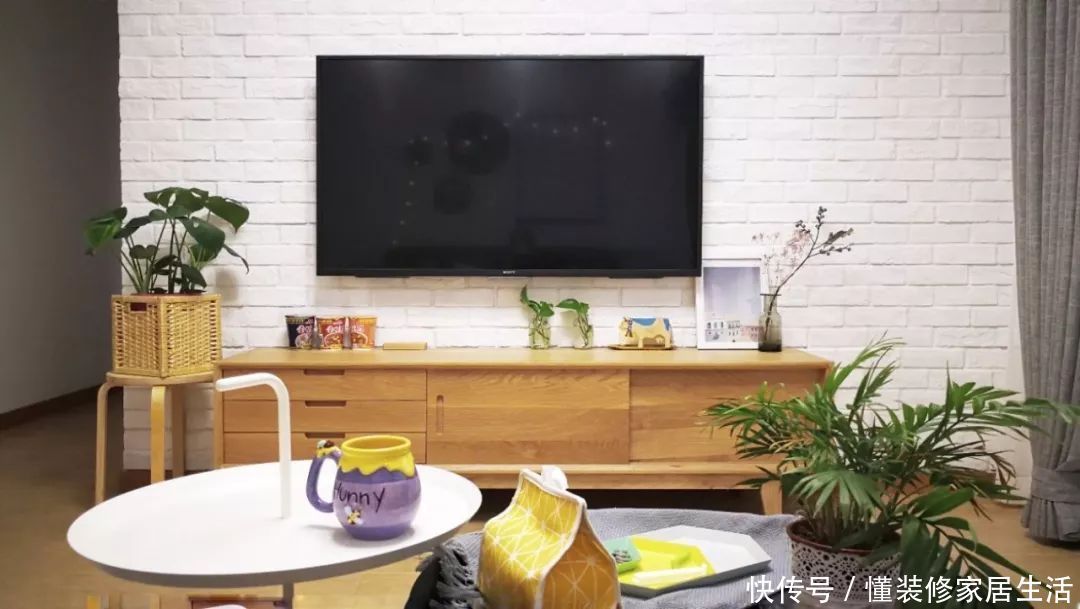电视墙|简约大方的电视墙，这样布置挺漂亮