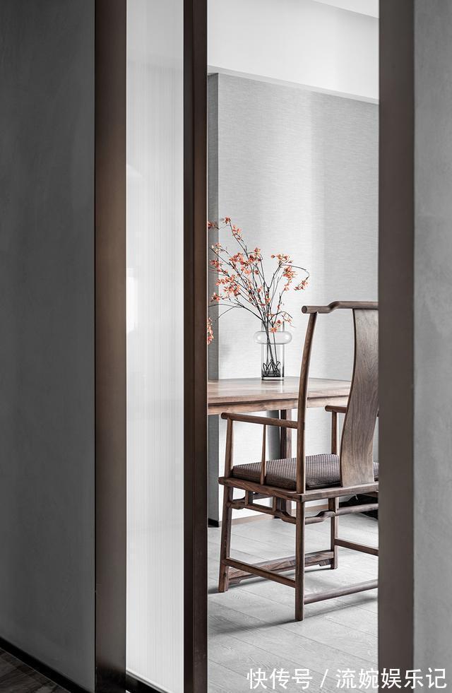茶室|上海夫妻晒出235㎡新家，越简单越高级，让人一见倾心的中式风