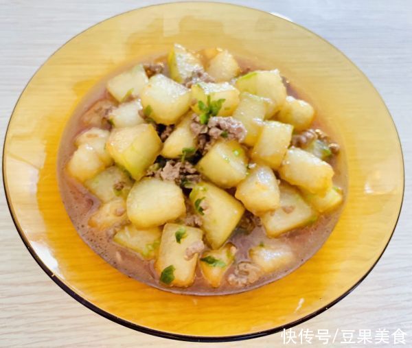 好吃|鲜香下饭的超级好吃的肉末冬瓜，你喜欢吗？