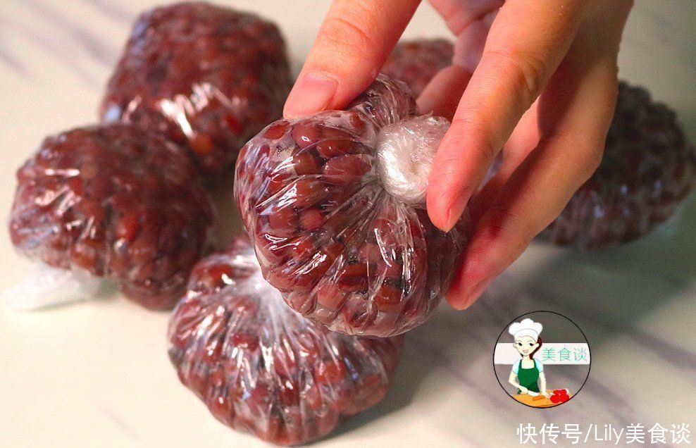红豆|天冷了,最馋红豆此做法,一次性煮好放冰箱,随吃随拿,特省事