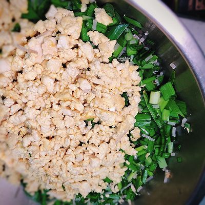 鸡蛋豆腐|皮薄馅儿大韭菜豆腐合子
