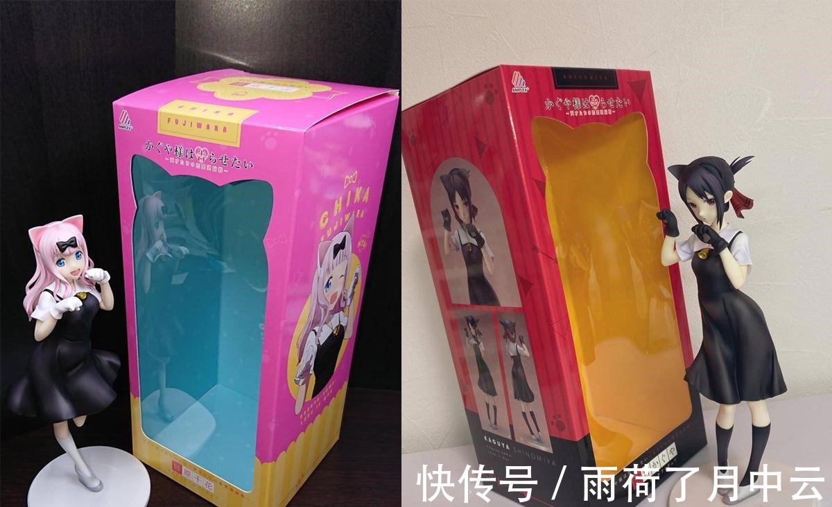 会长|辉夜大小姐蝴蝶结肥婆与辉夜手办实物 只有会长心甘情愿被坑