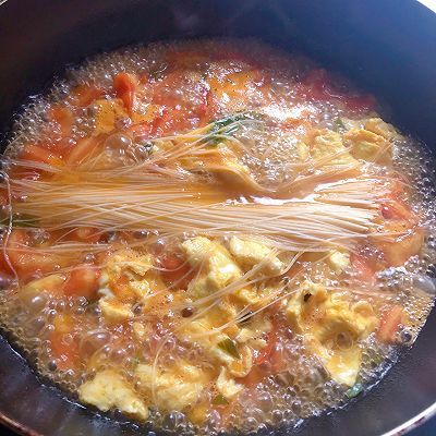 藤椒油|西红柿鸡蛋面