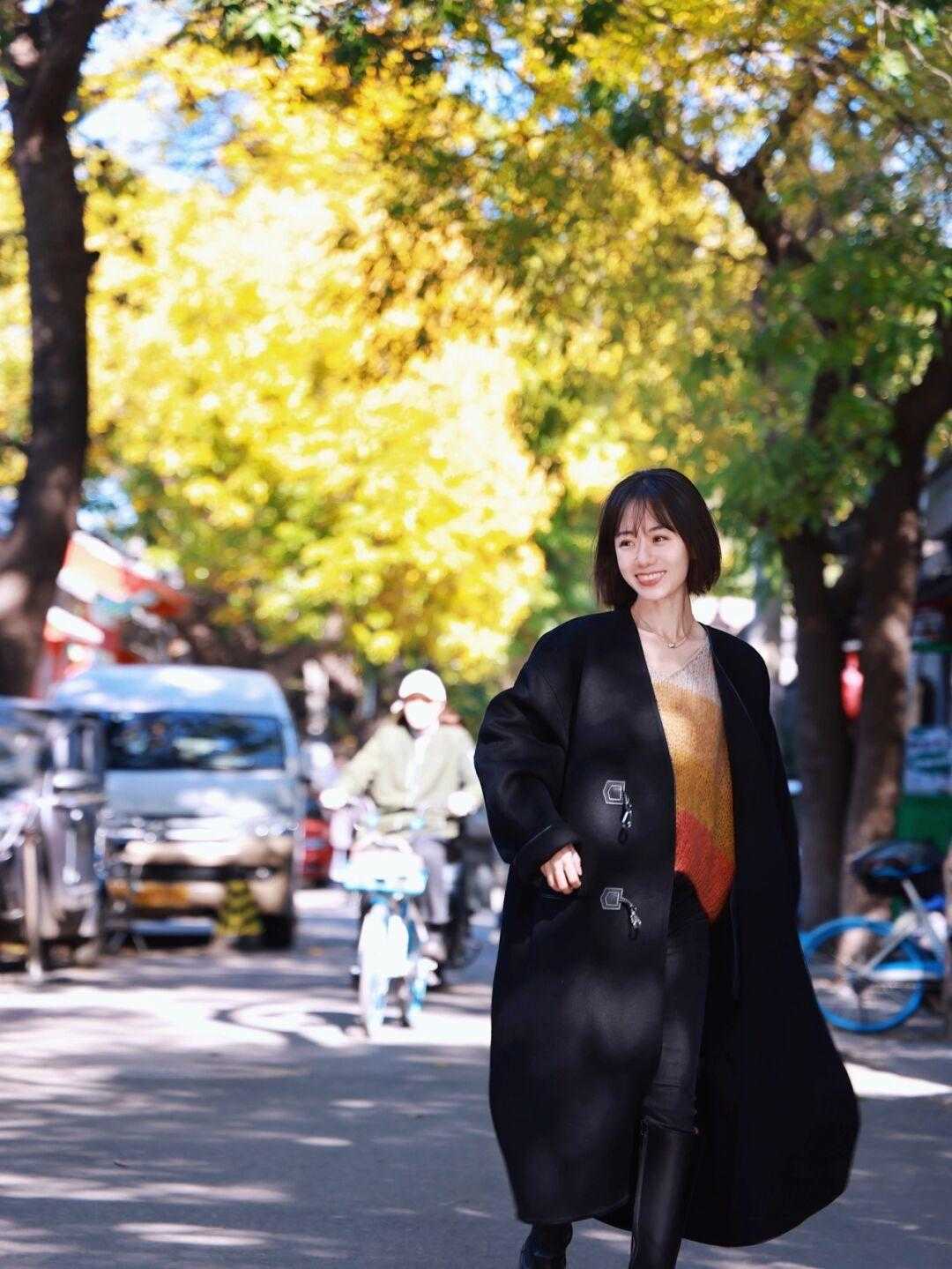 温暖|秋冬大衣的温暖,娴静柔和不负秋冬意