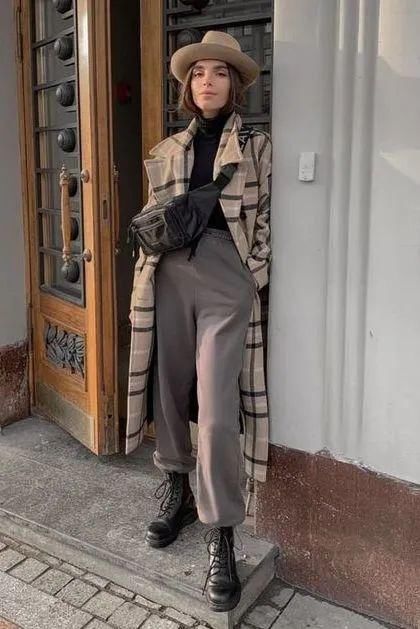  搭配大衣|你穿大衣+靴子的样子，真的时髦极了！