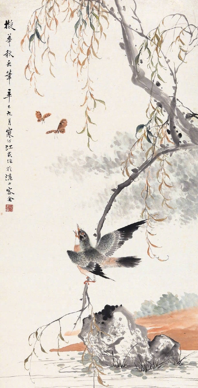 欣赏|清新淡雅江寒汀,花鸟欣赏!