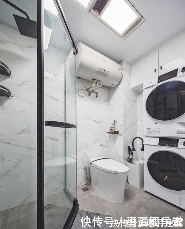 功能区|套内35㎡,空间丝毫不浪费!挤出两房一厅,卫生间分离式设计!