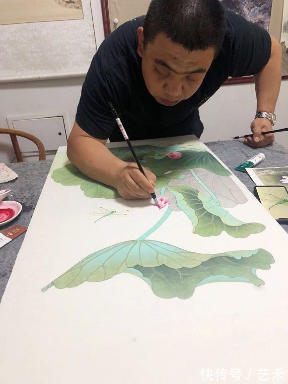 青年画家|墨趣千秋笔,茶香一卷书--青年画家风雷的艺术人生