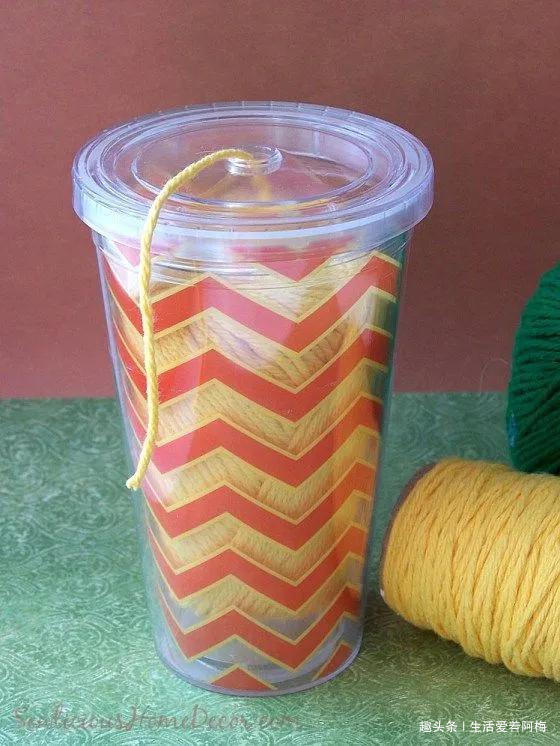 编织爱好者都喜欢的毛线收纳小妙招,不乱滚,不打结!