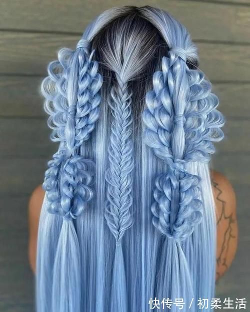 漂亮 21岁小伙编出漂亮的发型,脸:想要,发型:你不配