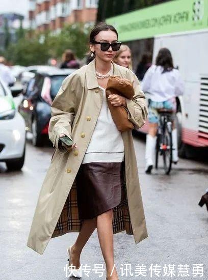 大衣里面穿什么?混搭风让你美爆2021早春