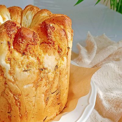 海苔肉松手撕面包