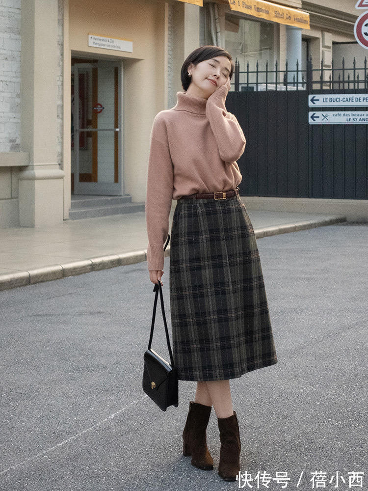 冬季|30+女性冬季内搭怎么选?推荐5款高领衫,搭配半身裙或裤子都高级