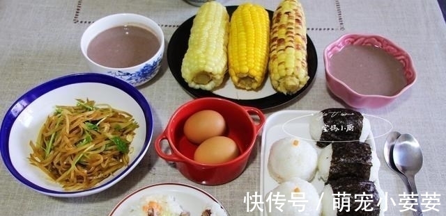 宝妈|天热我家早餐不将就,每天一桌换样吃,网友:这样媳妇我咋找不到