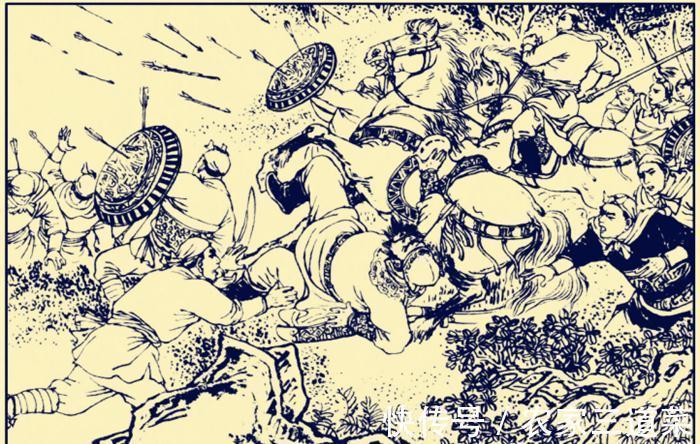 晁盖#晁盖被谁射杀,原著中早有暗示:你看乌龙岭花荣射杀的二人叫啥?