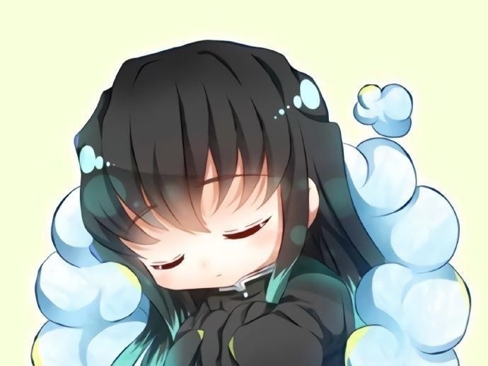 抱枕|睡梦中的《鬼灭之刃》角色,义勇的抱枕是萝卜,无一郎乖巧安静