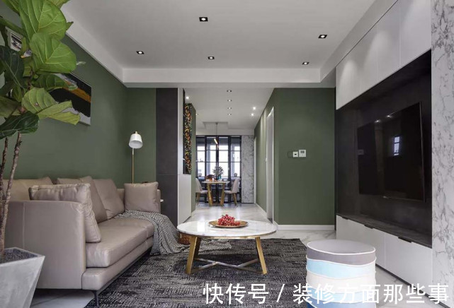 装修|130平现代简约风三居室,营造出一种文艺、轻奢的格调感