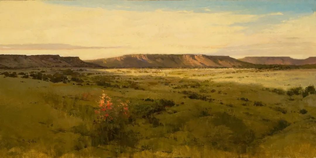 德克萨斯州#大卫·格里芬的风景油画高清图,放大看,更迷人